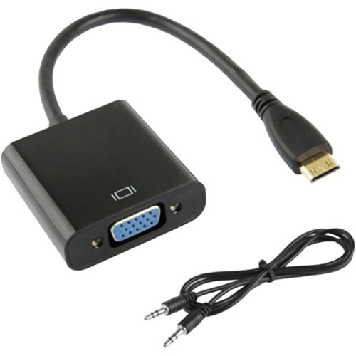 NN-Su Adapter s audio izlazom Mini HDMI na VGA Slike