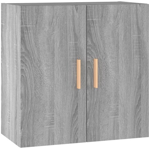 Maison Chic Stenska omarica - Zidna omarica siva sonoma 60x30x60 cm konstruiran les iu377, (22063674) Cene