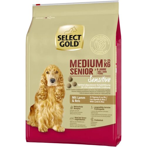 Select Gold Sensitive Senior Medium janjetina i riža Cijene