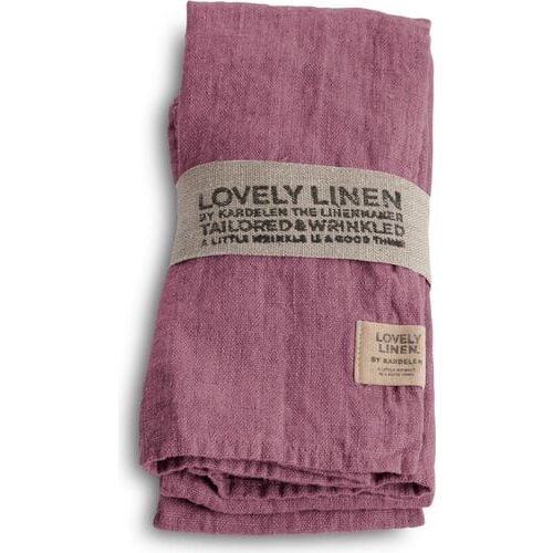Lovely Linen Serviete - Old Rose Slike