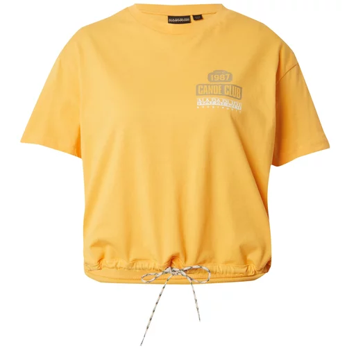 Napapijri Majica 'HOWARD' žuta / siva / bijela