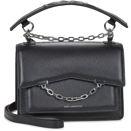 Karl Lagerfeld Torbe za čez ramo K/SEVEN GRAINY SHOULDER BAG Črna Cene