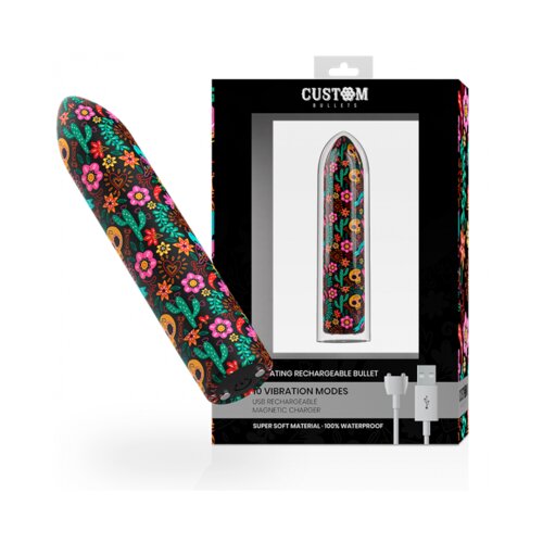 Custom Bullets Mini vibrator Floral Cene
