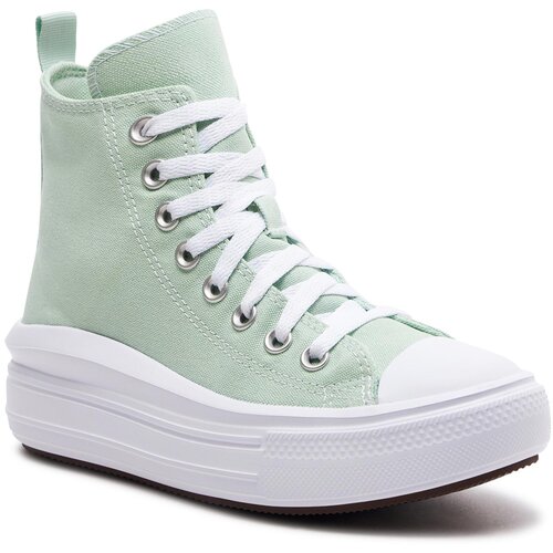 Converse Tenisice &amp;#039;Chuck Taylor All Star Move&amp;#039; menta / crna / prljavo bijela Slike