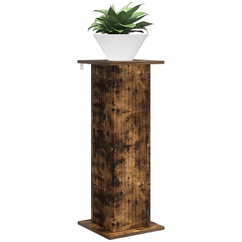  Stalak za biljke Dimljeni hrast 30,5 x 30 x 80,5 cm Slike