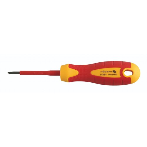 Hogert Križni izvijač PH0 60mm 1000V S2 JEKLO MAGNETNI HT1S920, (21226976) Cene