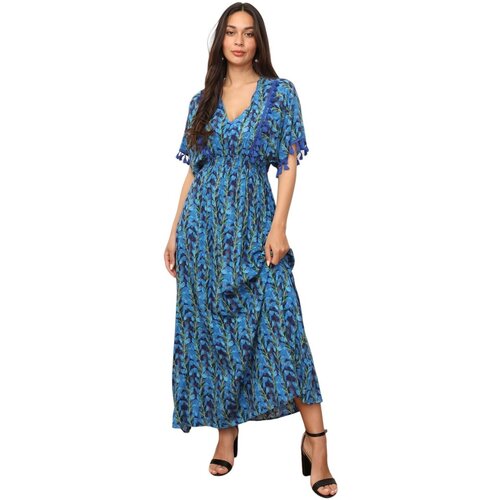 La Modeuse Dolge obleke 71017_P166420 Modra Cene