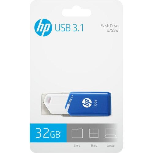 Hewlett packard USB stick HP 32GB x755w, USB3.1 Slike