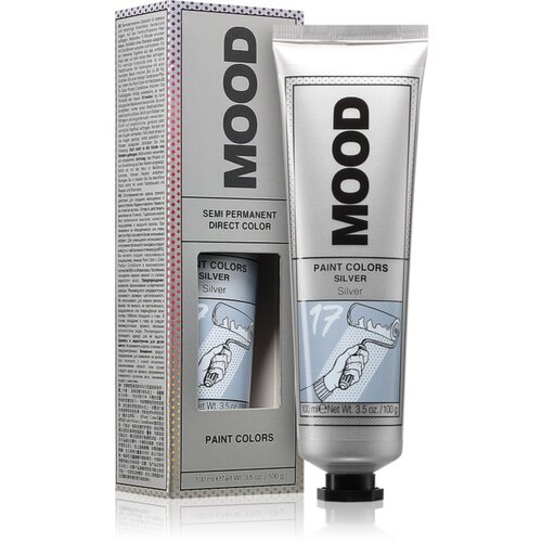 Mood Paint Colors permanentna barva za lase odtenek Silver 100 ml Slike