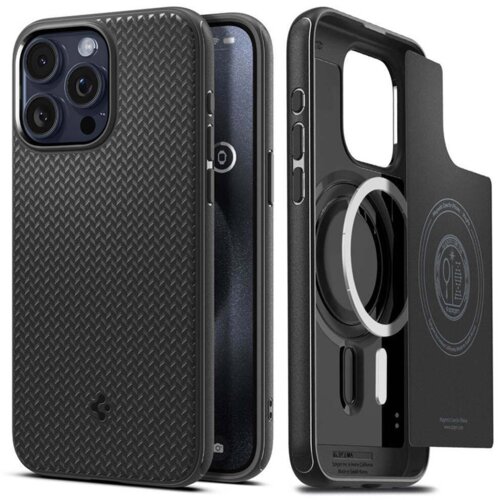 Spigen Mag Armor futrola kompatibilna s MagSafe za IPHONE 15 PRO MAX mat crna Cene
