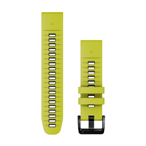 Garmin nadomestni pašček Quickfit 22'', silikonski, Electric Lime/Graphite, (20836539) Cene