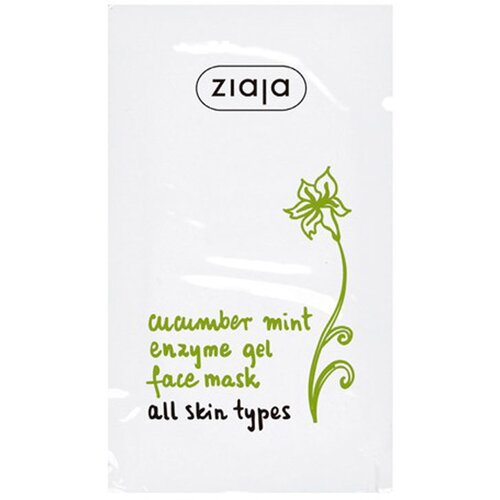 Ziaja Cucumber maska za obraz - Mint Enzyme Gel Face Mask Cene