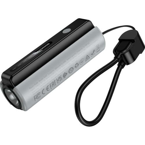 Power Bank 5000mAh Borofone Star sa Type C kabelom i svjetiljkom Cene