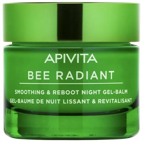 Apivita Bee Radiant noćni balzam Smoothing & Reboot Night Gel-Balm 50 ml Cijene
