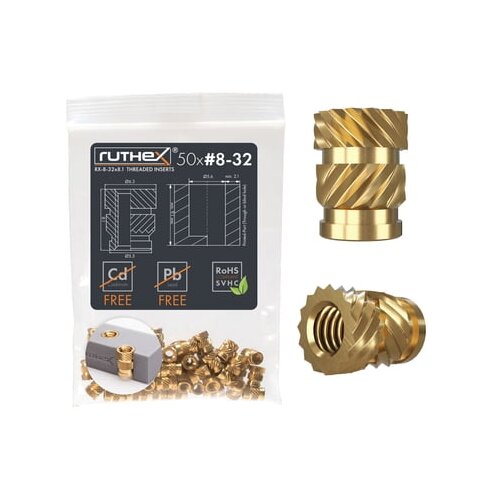  Navojni umetak #8-32 UNC (50 komada) Slike