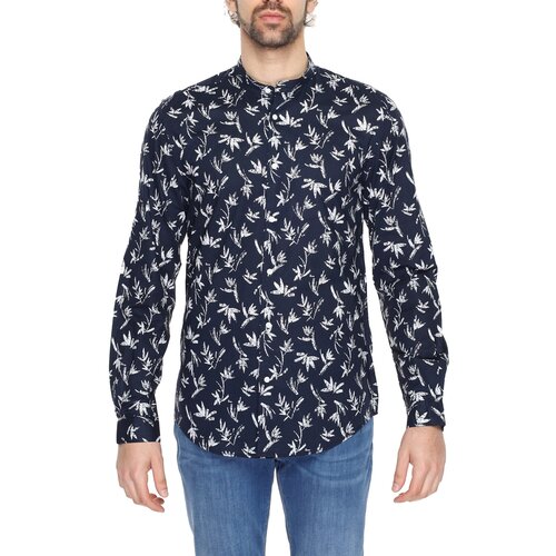 Antony Morato Srajce z dolgimi rokavi SEOUL MMSL00631-FA430609 Modra Cene