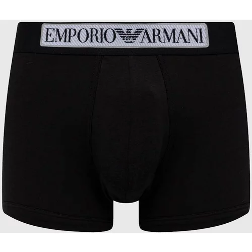 Emporio Armani Underwear Boksarice moški, črna barva