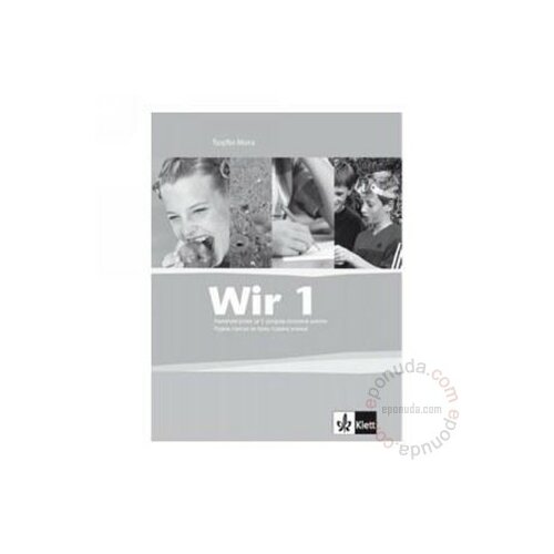 Klett udžbenik za peti razred Nemački jezik WIR 1, radna sveska knjiga Slike