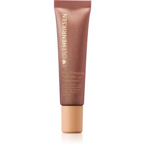 OLEHENRIKSEN Pout Preserve Peptide Lip Treatment vlažilni sijaj za ustnice odtenek Cocoa Cr&amp;egrave;me Glimmer 12 ml Slike