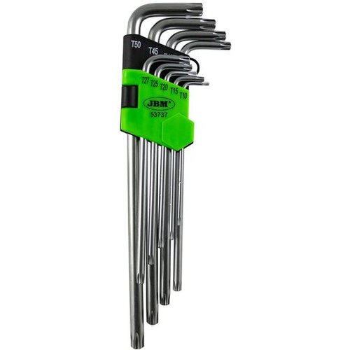 Jbm ključevi Torx dugi T10-T50 9/1 53737 Slike
