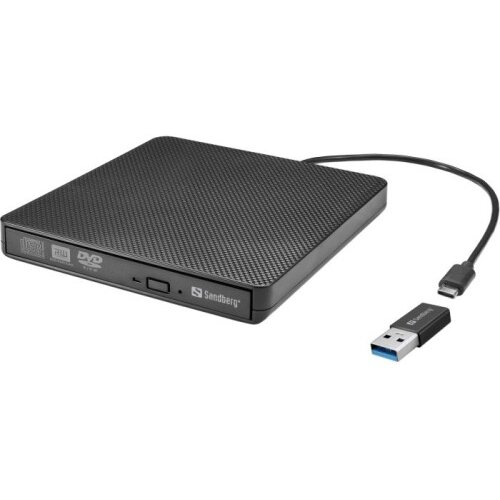 Sandberg USB-C/A DVD Drive zunanji DVD-pogon Cene