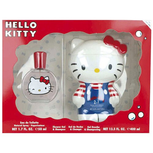 Hello Kitty Gift Set - 50 ml Eau de Toilette + 400 ml S Slike