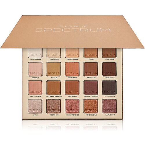 Sigma Beauty Spectrum Eyeshadow Palette paleta sjenila za oči 1 kom Slike