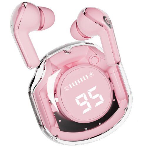Venisymlis Bluetooth 5.3 Crystal Earbuds, Mini LED Power Display, In-Ear slušalke, (22102029) Cene
