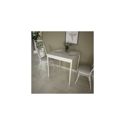  Klub sto beli 70x70cm Alesta Cene