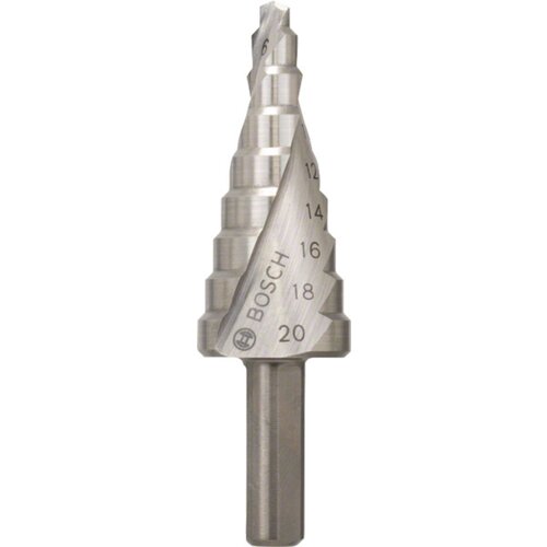 Bosch Stepenasta burgija HSS 2608597519, 4 - 20 mm, 8,0 mm, 70,5 mm Slike
