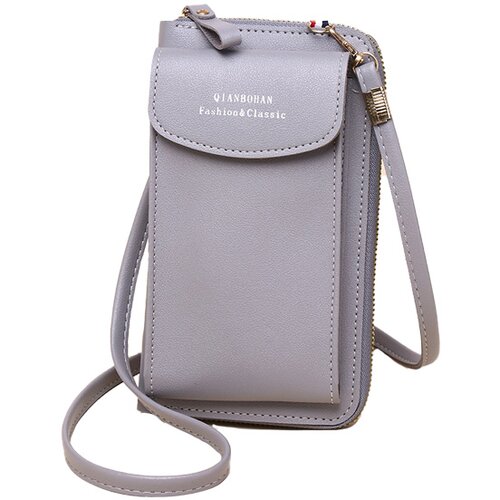 INF PU usnjena torba za telefon čez ramo Grey, (21539033) Cene