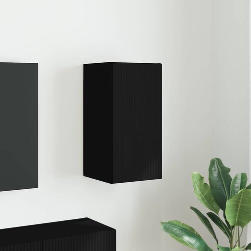 vidaXL TV zidni ormar Zidne Crna 30 x 31 x 60 cm Konstruirano drvo Cijene