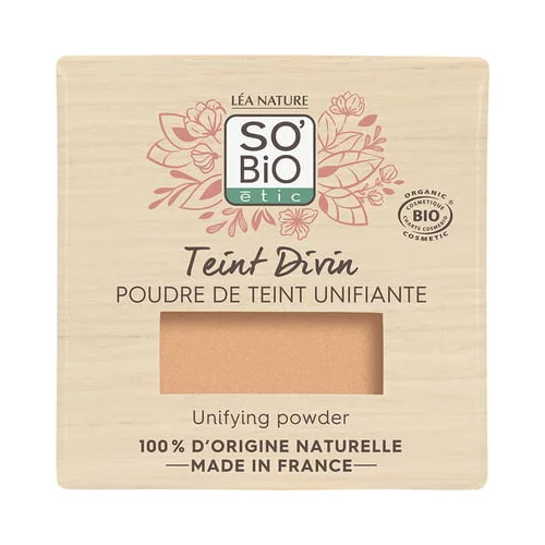 SO’BiO étic Teint Divin izravnalni puder - 15 Vanille rosé