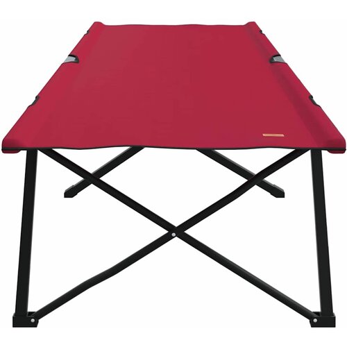  Sklopivi kamperski krevet Crvena 206 x 76 x 74 cm Slike