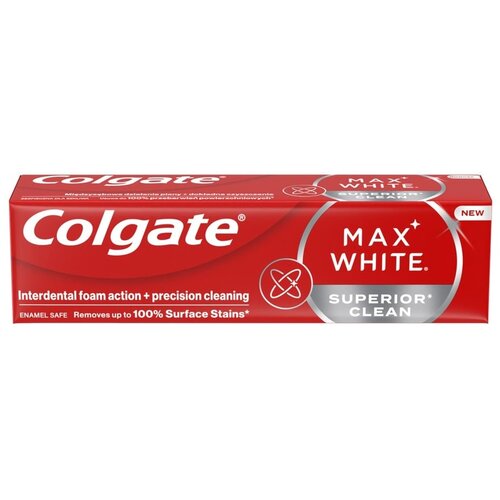 Colgate pasta za zube Max White Superior Clean 75ml Cene