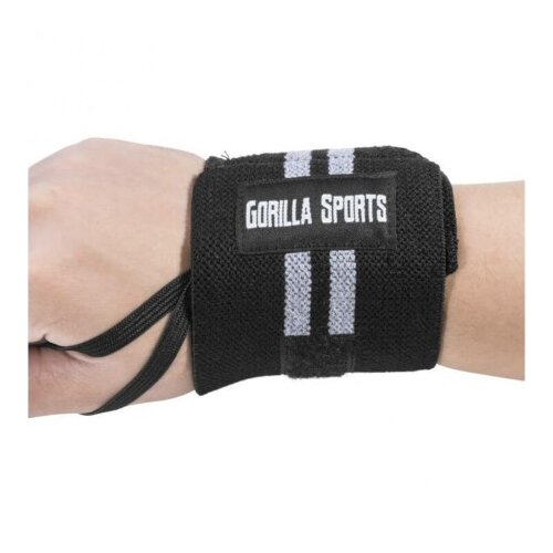 Gorilla Sports steznici za zglobove (siva boja) ( 100805-00054-0001 ) Cene