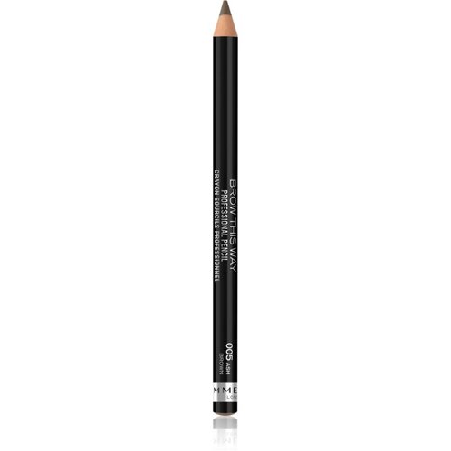 Rimmel London brow This Way Professional Pencil olovka za obrve 1,4 g nijansa 005 Ash Brown za žene Slike
