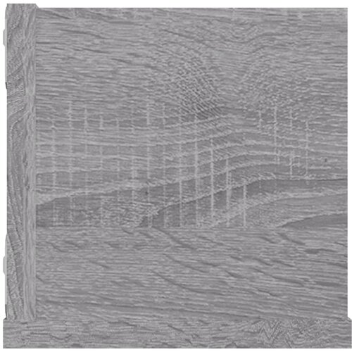  Zidna polica za CD-ove boja hrasta sonome 100x18x18 cm drvena Slike