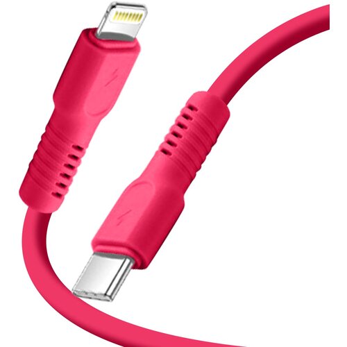 Forever Polnilni kabel 2.4A in sinhronizacija USB-C na Lightning 27W 1,8m, Roza, (5000191807) Cene