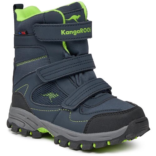 Kangaroos &amp;Scaron;kornji za sneg K-Robi Ktx 18965 000 4054 Dk Navy/Lime Slike