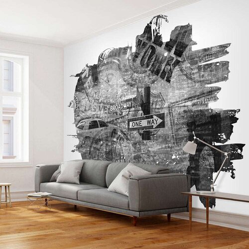  Tapeta - Black-and-white New York collage 250x193 Cijene