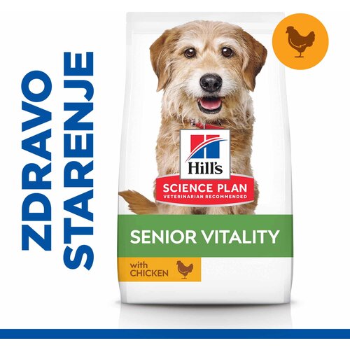 Hill’s hill's science plan dog senior vitality small & mini piletina 6 kg Cene
