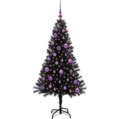  Božićno drvce Crna 150 cm PVC Slike