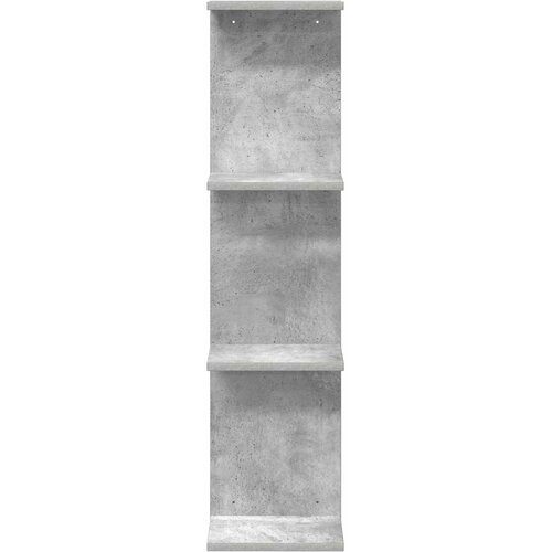  Polica na zidu Betonska siva 22 x 15 x 100 cm Konstruirano drvo Slike