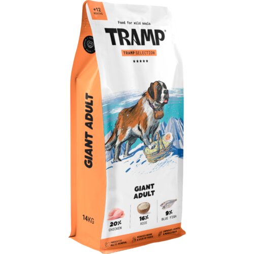 TRAMP Selection Giant Adult - suha hrana za odrasle pse zelo velikih pasem, 14 kg, (5000008055) Cene