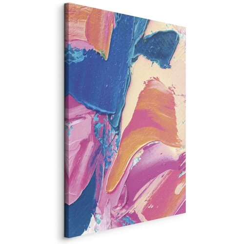  Slika - Energetic Shapes - Dynamic Oil Paint Composition on Canvas 20x30 Cijene