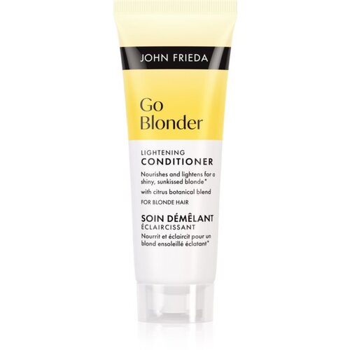 John Frieda Go Blonder Lightening Conditioner posvjetljujući regenerator za plavu kosu 75 ml Slike