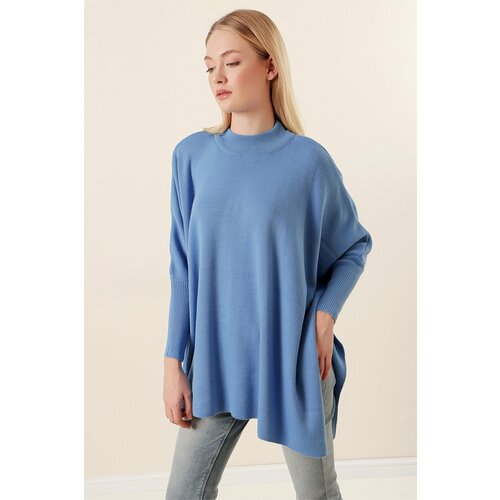 Bigdart Sweater - Navy blue - Oversize Slike