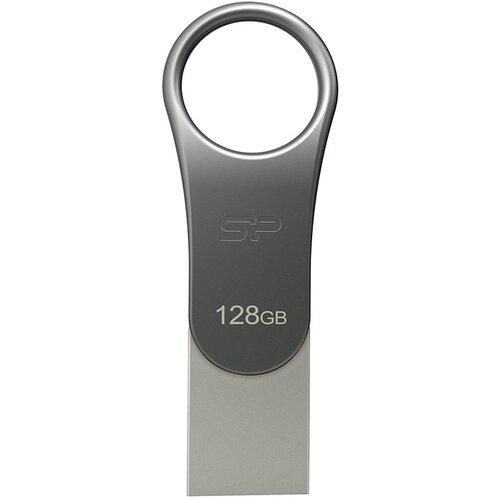 SiliconPower Mobile C80 USB flash drive 128 GB USB Type-A /USB Type-C 3.0 (3.1 Gen 1) Titanium Cijene