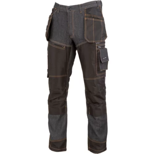 Lahti Pro dolge hlače džins z ojačanimi deli L4052801